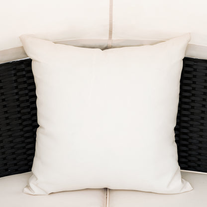 Outdoor Rattan Daybed Sunbed Set