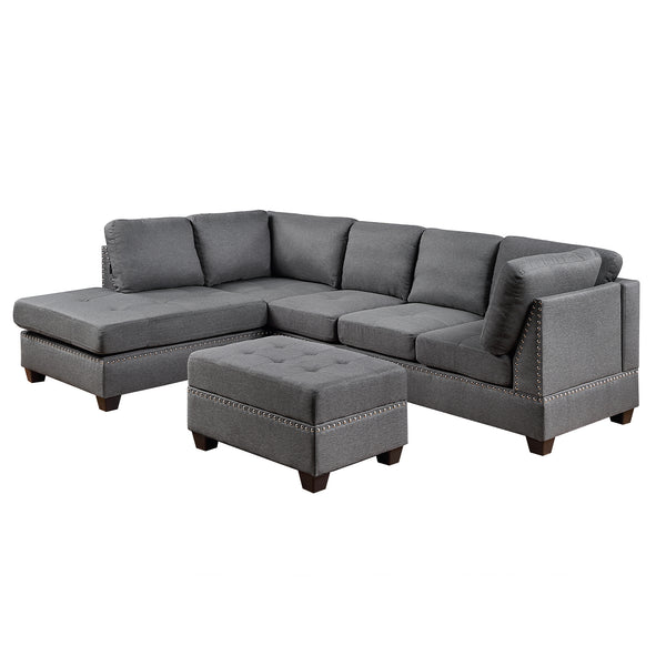 L-shape Sectional Sofa Couch