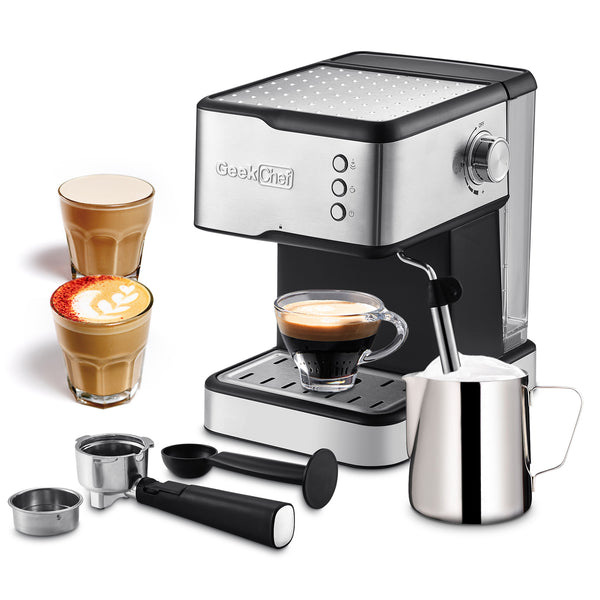 Espresso Maker,950W Silver