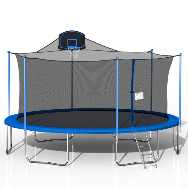 Pro Outdoor Trampoline 12FT, Blue