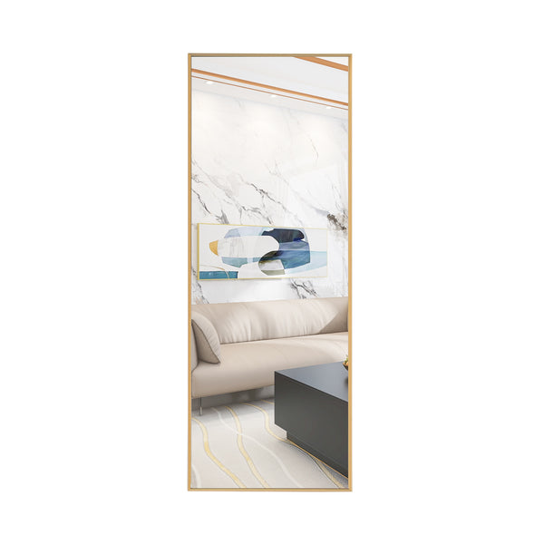 65" x 24" Full Length Mirror Golden