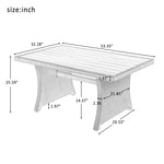 U-STYLE Outdoor Patio Furniture Set （4Pcs）