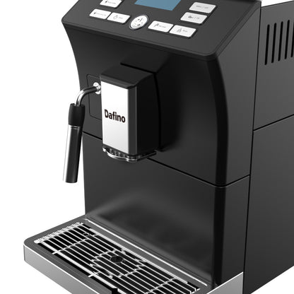 Dafino-205 Fully Automatic Espresso Machine w/ Milk Frother, Black