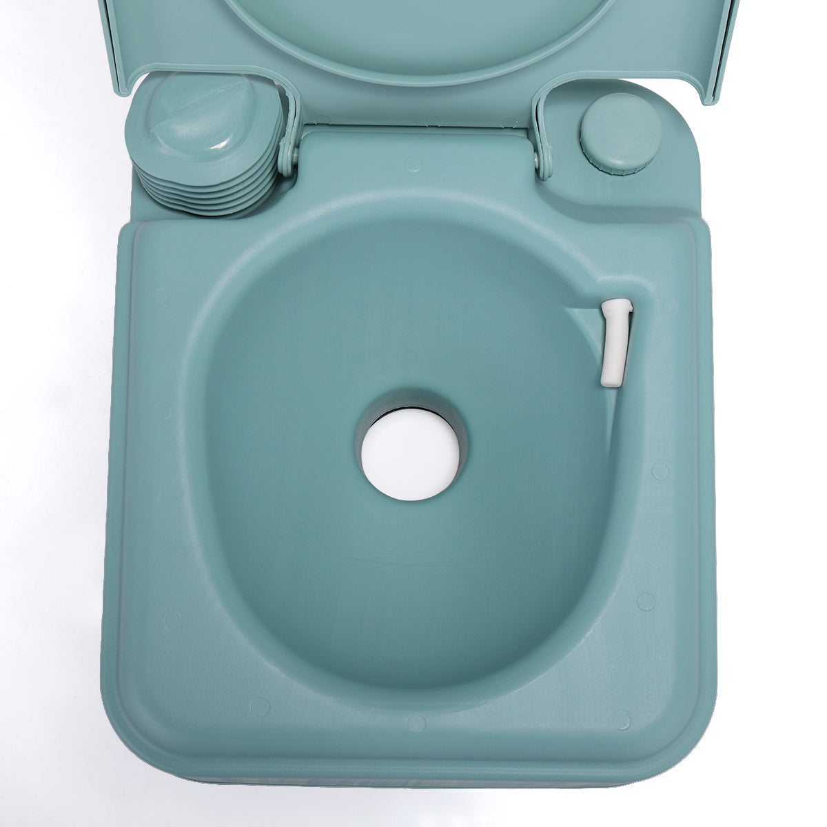 5.3 Gallon 20L Flush Outdoor Indoor Travel Camping Portable Toilet