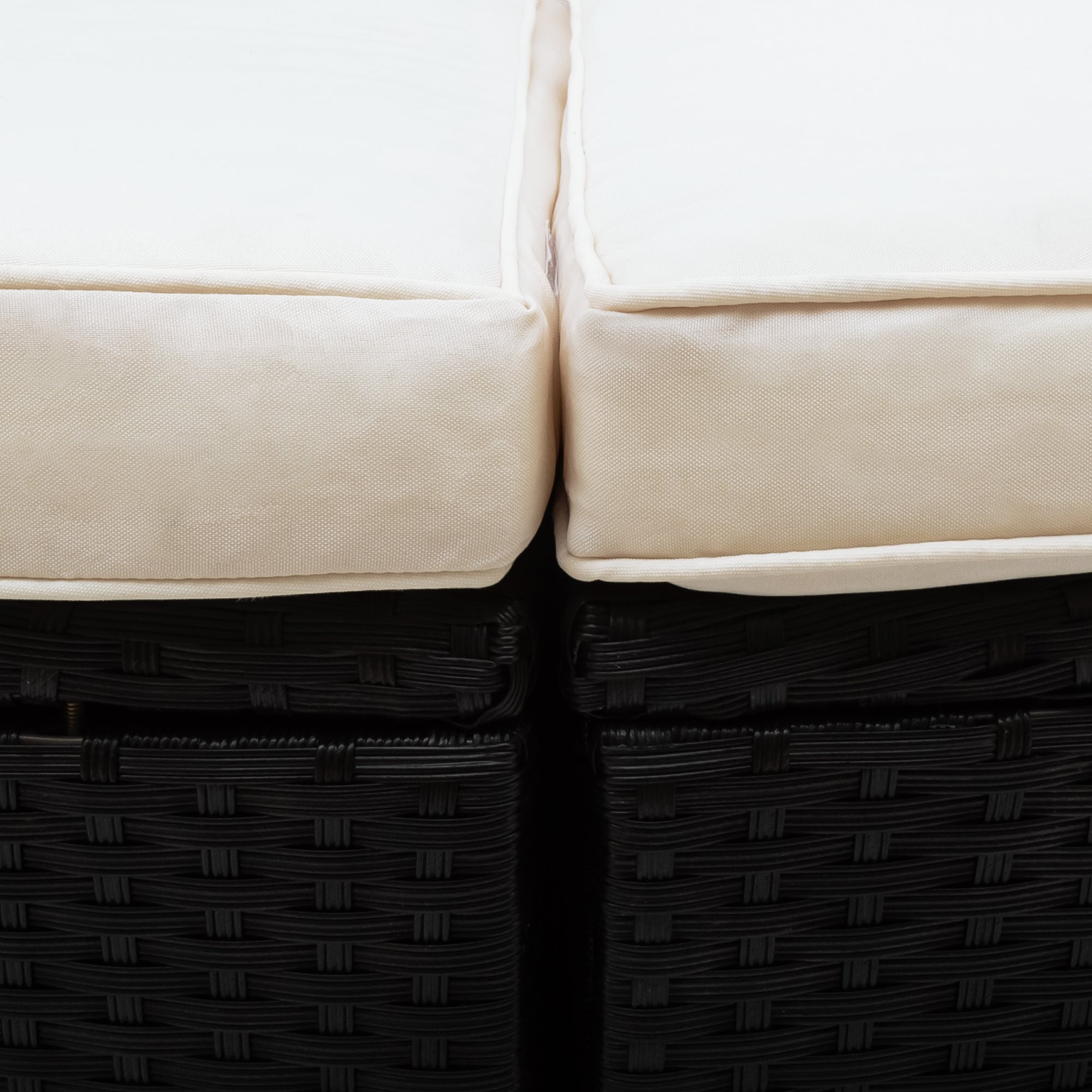 Outdoor Rattan Daybed Sunbed Set